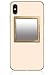 iDecoz Phone Mirror / Reusable Cosmetic Compact Unbreakable Real Mirror Sticks to ALL Cell Phones & Cases / iPhone 7 / 7 Plus / 6 / 6 Plus / 6s / 6s Plus / 5 / 5s / 5c / SE / Samsung Galaxy & more!
