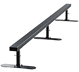 HECASA Skateboard Grind Rail Skate Rail 6' Adjustable Flat Bar...