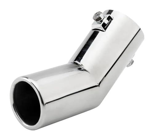 Silbato coche punta silenciador de 51mm para sustituir el tubo de escape oxidado