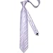 DiBanGu Mens Silk Necktie Solid Color Tie and Pocket Square Cufflink Tie Clip Set Woven Plain Ties for Men Wedding Party, Lilac
