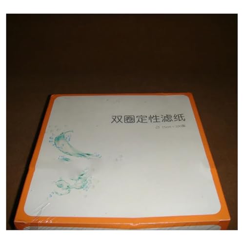 Papier filtre qualitatif 15 cm pour consommables fournitures et équipements de laboratoire