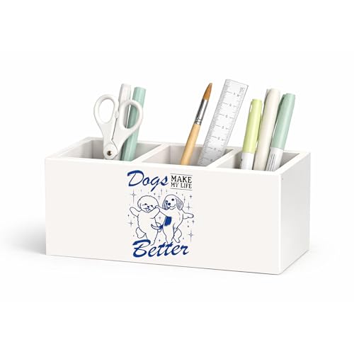 24 Best Gift Ideas For Husbands Who Love Dogs In 2026 17 Dogs Make Life Better Desk Organizer