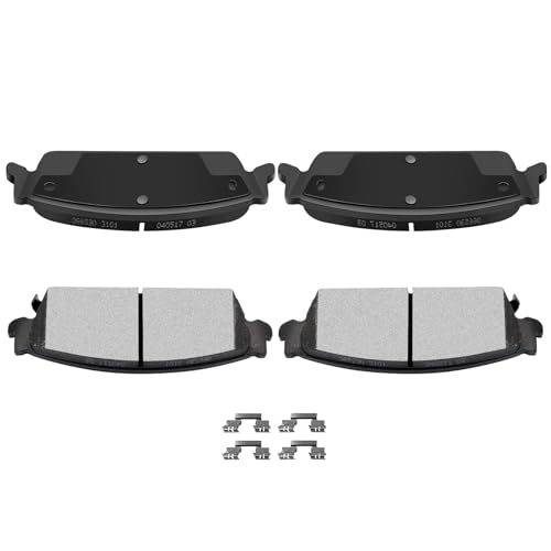 AUTOMUTO 4PCS Front Ceramic Disc Brake Pads Set D465 For Acura EL 1997-2005, For Honda Civic 1996-2011, For Honda For Accord 1998-2002