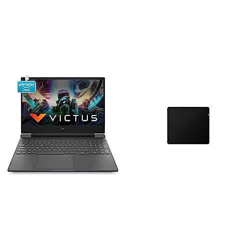 Image of HP Victus Gaming 12th Gen Intel Core i7 12650H 15.6 inch(39.6 cm) FHD Gaming Laptop & HyperX Pulsefire Mat L
