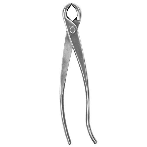 Branch Cutter, 210mm Bonsai Shears Bonsai Pruning Shears Bonsai Clippers Angle Cutter Stainless Steel Knob Cutter for Home Garden