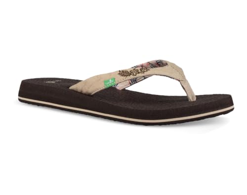 Image of Sanuk Yoga Paradise II | Flip Flops for Women | Yoga Sandals For Women | Women's Beach Sandals | Memory Foam Footbed