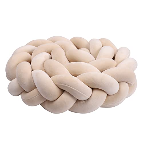 Cuscino Intrecciato Per Chi Dorme Di Fianco - Morbido E Decorativo | Design Moderno, Ipoallergenico - Foto 8