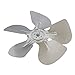 Tool Part for Big Aluminum Fan Impeller Blade Vanes Wind Diamenter 250mm Height 42mm - (Color: 6mm Shaft)