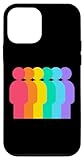 Photo Gallery custodia per iphone 12 mini gay pride bandiera arcobaleno consapevolezza lgbt