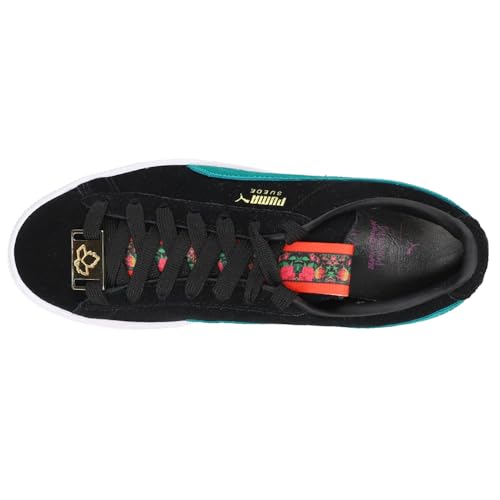 PUMA Womens X Poison Ivy Floral Lace Up Sneakers Shoes Casual - Black, Green - Size 6 M4