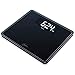Price comparison product image Beurer GS410 Signature Line Glass Bathroom Scale - Black | XXL standing area | Made from safety glass for a robust and stylish finish | XXL digital display | 200kg weight capacity, 73576