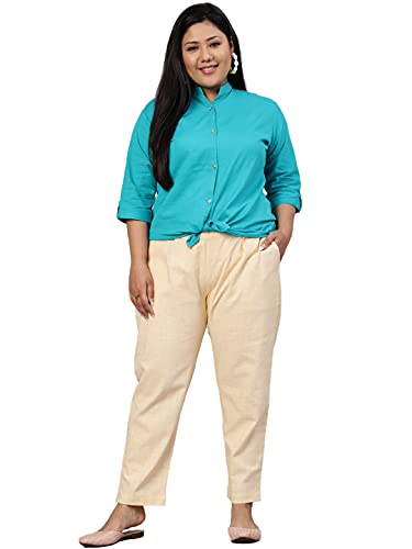 Image of Jaipur Kurti Women's Regular Pants