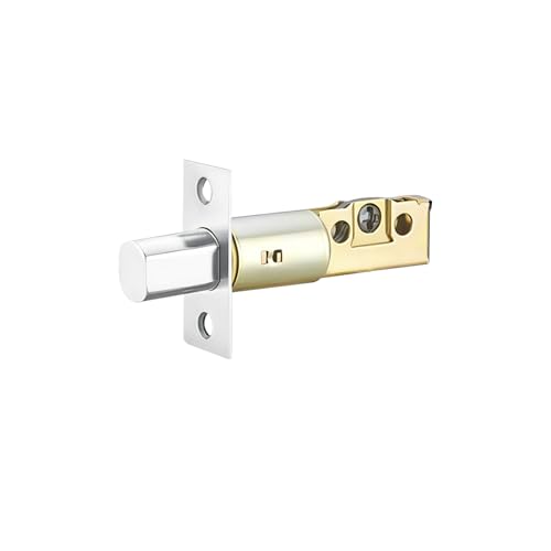 Qrity Verrouillage Tubulaire, Loquets à Mortaise Tubulaires, Taille de Loquet Réglable 60/70 mm, Serrure Encastrée, pour Serrure de Porte Intérieure