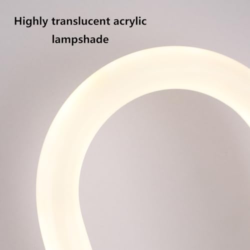 Apliques de pared LED modernos lámpara interior de líneas decorativas 40cm 4