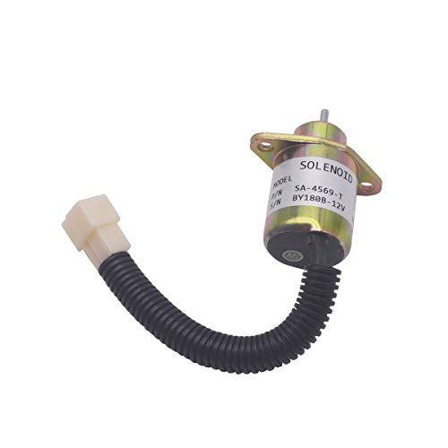 12V Fuel Shut Off Solenoid Valve 1503ES-12A5UC5S 17454-60010 17594-6001-4 Replace Kubota B1700D B2100D B2400HSD V1505