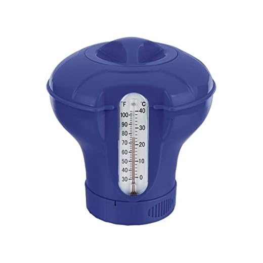 Habitat Et Jardin Difusor De Cloro Flotante Con Termómetro Integrado