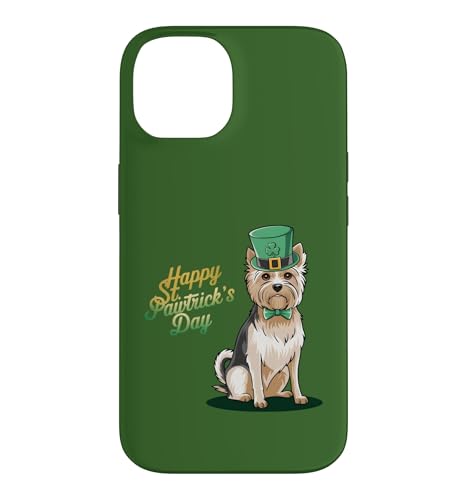 Happy St. Pawtrick's Day ���[�N�V���[�e���A ���p�g���b�N�̓� �X�}�z�P�[�X iPhone 14 �p