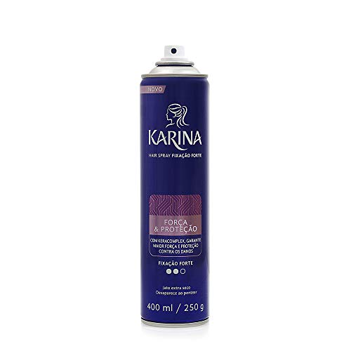 Karina Hair Spray Forte 400ml, Karina, Roxo