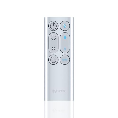Image of 7SEVEN Compatible with Dyson Remote Control Model 303117-01 AM10 Humidifier (Silver) Fan Remote, Required CR2032 Battery - Match Remotes Keys Exactly with Existing Original Remote