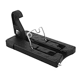 HOLIDYOYO Gancho de Pestillo para Puerta de Coche Escalón Plegable de Aleación de Aluminio Negro, Pedal Superior para SUV y Todoterreno, Acceso Seguro al Portaequipajes, Fácil Instalación