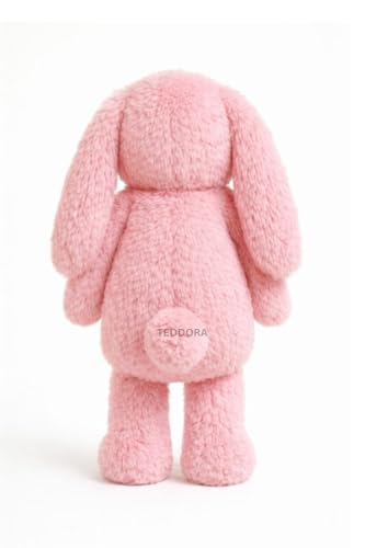 Image of Bunny Soft Toy for Girls Boys Kids,Pink,Teddy Rabbit Animal Plush Stuffed Baby Teddy Gift Birthday, 25cm