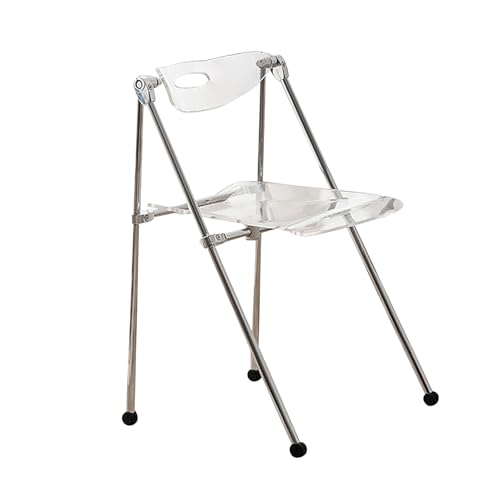Chaises pliantes transparentes pour mariage chic et réception en extérieur