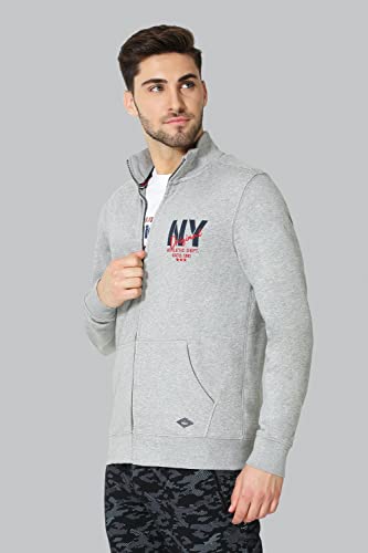 Image of Van Heusen Men's Cotton High Neck Sweatshirt