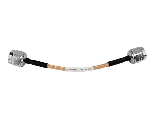 Câble coaxial RG142 haute performance avec connecteurs N mâle Or - 5