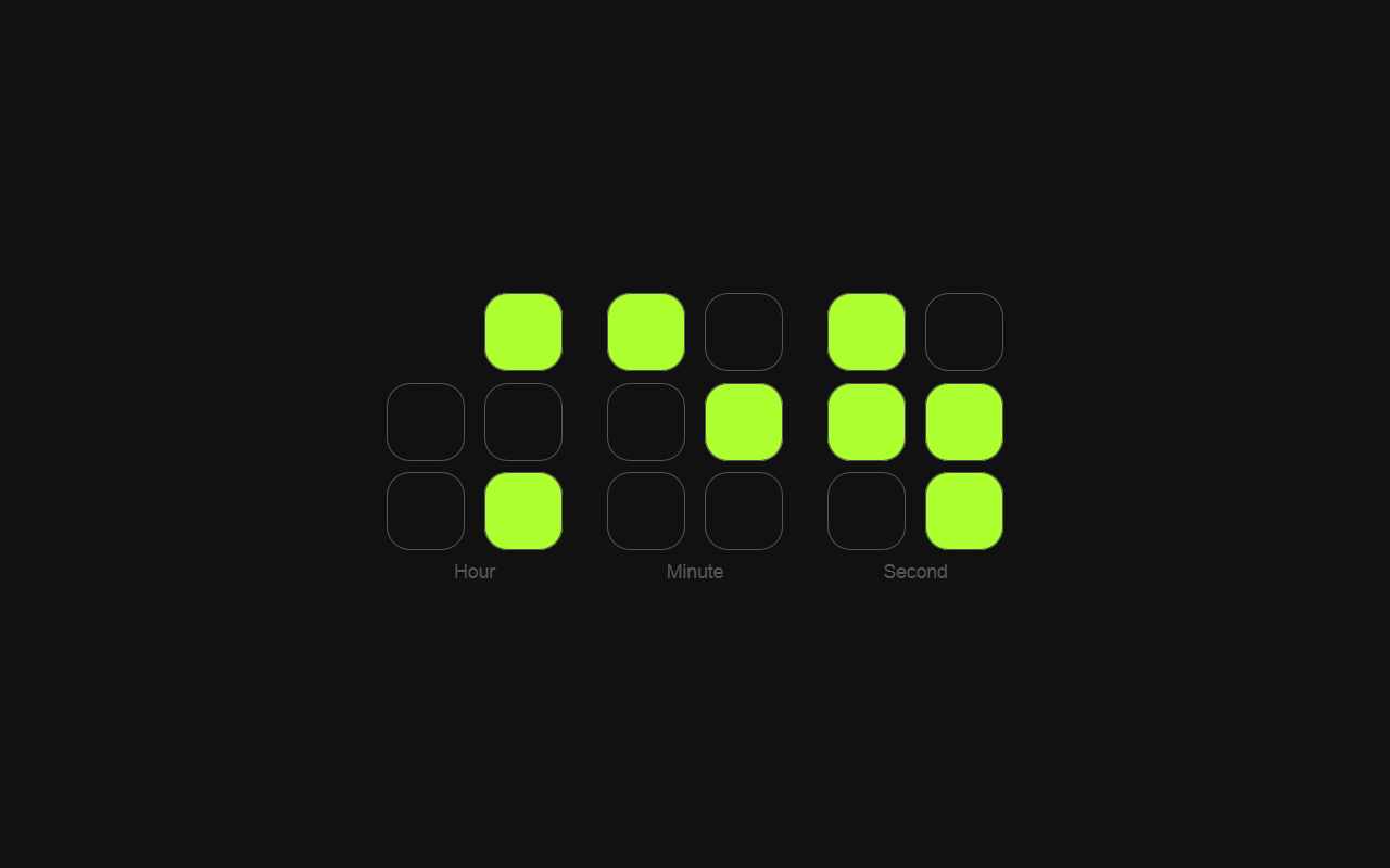 Binary Clock App on Amazon Appstore