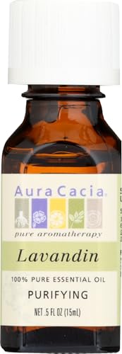 Aura Cacia Aceite Esencial Lavandin 0.5 Fl Oz