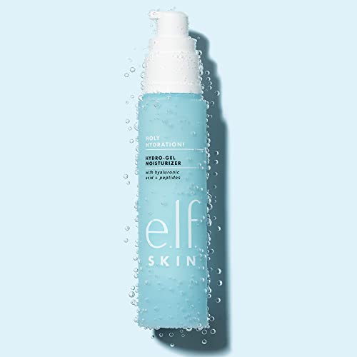 E.l.f. Holy Hydration! Hydro-Gel Moisturizer, Hydrates & Moisturizes Skin For A Plumped Up Complexion, Lightweight & Quick-Absorbing, White, 1.76 Oz #TOP6