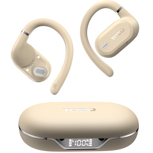 TOZO OpenWear Open Ear Earbuds, AI Translation Earbuds Real...