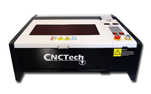 - **Taglierina laser CO2 professionale**: potenza 40 W e superficie di lavoro 40 x 40 cm, ideale per incidere e tagliare. - **Tavolo da lavoro regolabile in altezza**: incidere oggetti fino a 7 cm di altezza. - **Air Assist e Red-Dot**: il supporto dell'aria impedisce la combustione del materiale, il punto rosso indica una posizione laser precisa. - **Tavolo a nido d'ape**: la speciale superficie riduce le ustioni. - **Set completo**: include compressore d'aria, pompa dell'acqua, ventilatore, tubo di scarico, software. - **Funzioni di sicurezza**: interruttore di sicurezza, finecorsa, superficie di lavoro allargata (40 x 40 cm). - **Versatile**: taglia compensato, plexiglass, pelle, plastica, gomma e metalli rivestiti senza sforzo.