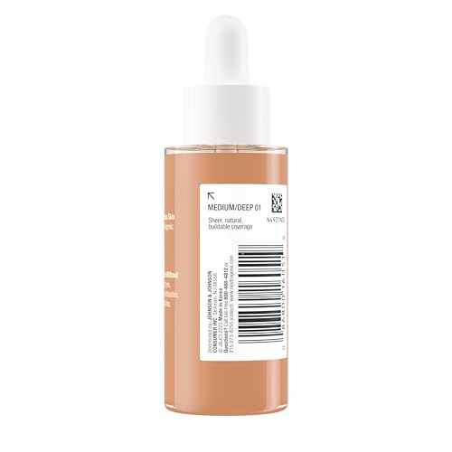 Neutrogena Sensitive Skin Serum Foundation, Medium/Deep 01, 1 oz - image 9