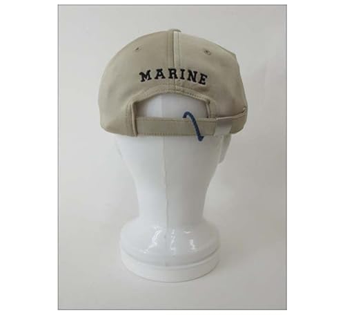 （ムータ） Muta MARINE 2022春夏 ソフトジャージー キャップ ポリエステル シリコンワッペン ベースボールキャップ ユニセックス ゴルフ テニス アウトドア フリーサイズ ベージュ 4枚目