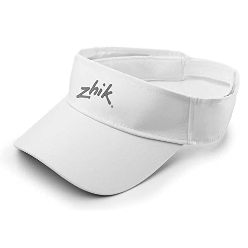Zhik Sports Sailing Yachting and Dinghy Visor - White - Unisex - Quick Drying Polyester Microfibre Performance Fabric - Image 3