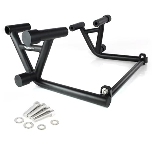 Crash Bar MT-07 cadre de protection haut de gamme en acier noir satiné