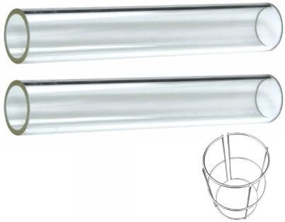 AZ Patio Heaters 2 Piece Quartz Glass Tube Replacement by Hiland