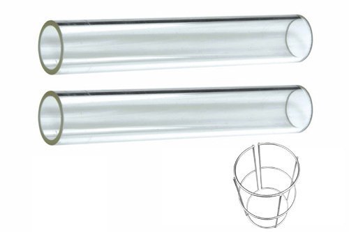 AZ Patio Heaters 2 Piece Quartz Glass Tube Replacement by Hiland