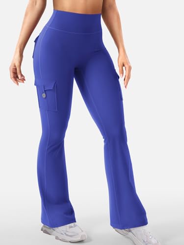 Image of YEOREO CoreFlex Women Workout Flare Leggings