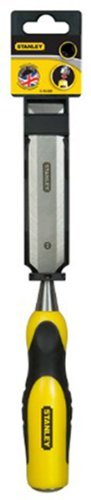 Stanley 0-16-878 Scalpello Per Legno Dynagrip, Giallo/Nero, 20MM - 4