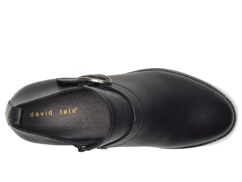 David Tate Womens MAVERICK Buckle Leather Ankle Boots2