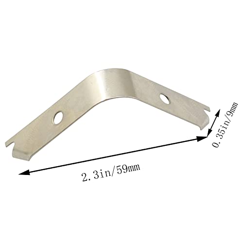 Image of 30PCS Photo Frame Hanging Tools, Stainless Steel Picture Frame Spring Retaining Clips Spring Clips
