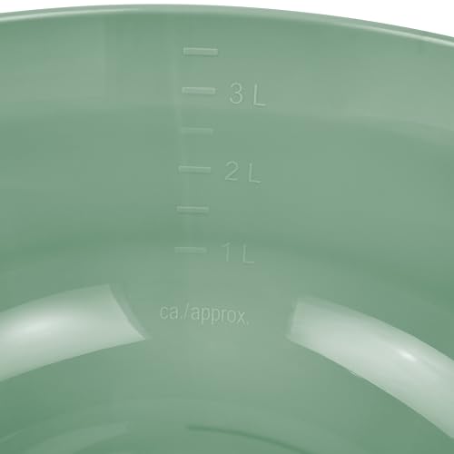 keeeper björk 5x Universal-Schüssel mit Ausguss, Rund, 3,5 l, Ø 28 cm, Nordic Green – Ansicht 5