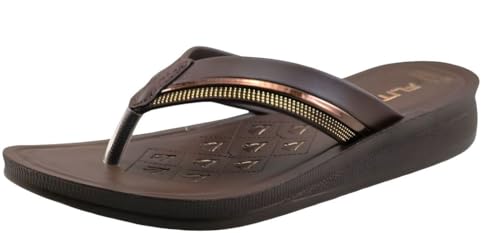 Image of FLITE PUL-204 Women's PU Slippers | Outdoor Comfortable Flip-Flops for Women & Girls | Anti-Slip Durable Thong Sandals for Ladiers
