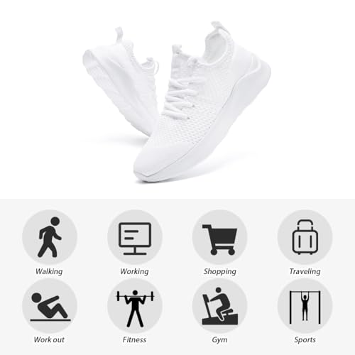 Running Shoes for Men Slip on Tennis Walking Sneakers Lightweight Non Slip Workout Gym Sports Volleyball Shoes Outdoor Athletic Casual Fashion Breathable Trainers3