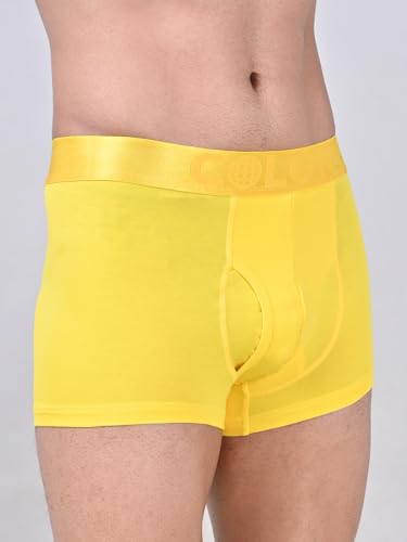 Image of Rupa Colors Pep Collection Trunk for Men, Cotton Blend, Anti Ride-Up, Snug Fit, Pack of 1