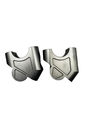 Kit d'augmentation de la hauteur du guidon Benelli TRK 502 502X adaptateur de montage noir - 2