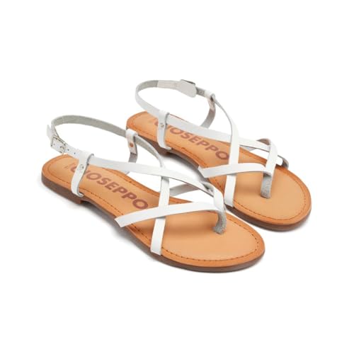 Sandali Gioseppo GIOSEPPO Lelex, Sandali Donna, Bianco, 37 EU