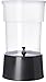 Carlisle FoodService Products Round Beverage Dispenser, Durable Drink Dispenser with Spigot and Sturdy Base for Catering, Events, and Parties, Plastic, 5 Gallons, Black